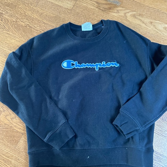 Brand new navy champion sweatshirt never worn size large - Picture 1 of 4